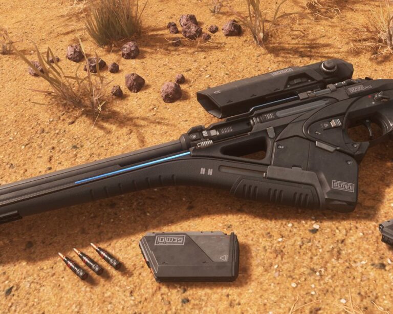 Scourge Desert Shadow Railgun Star Citizen Blackmarket