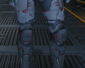 Inquisitor Legs Dark Red